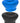 Clone Duo Huge Silicone Ballstretcher - Black/Blue - 2 Pack