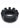 Cock Lug Lugged Cock Ring - Black
