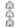 Cocksheath Adjustfit Insert - Clear - 3pk