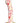 Collage I Remember Paris G-Spot Silicone Dildo - Red/White