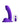 Colours Curve Silicone Vibrating Dildo with Remote Control - Purple - 5in