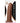 Colours Dual Density Girth Silicone Dildo - Chocolate - 7in