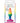 Colours Pleasure Plug Pride Editon Silicone Butt Plug Mini - Multicolor/Rainbow
