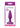 Colours Pleasure Plug Silicone Butt Plug - Mini - Purple - XSmall