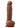 Colours Pleasures Silicone Dildo - Chocolate - 5in
