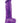 Colours Pleasures Silicone Thick Dildo - Purple - 5in