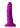 Colours Pleasures Silicone Thin Dildo - Purple - 5in