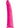 Colours Pleasures Silicone Thin Dildo - Pink - 8in