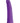 Colours Pleasures Silicone Thin Dildo - Purple - 8in
