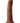 Colours Pleasures Silicone Vibrating Dildo - Chocolate - 7in