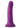 Colours Pleasures Silicone Vibrating Dildo - Purple - 7in