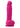 Colours Pleasures Silicone Vibrating Dildo with Balls - Pink - 5in