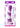 Colours Pleasures Yum Yum Silicone Dildo - Purple/White - 7in