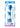 Colours Pleasures Yum Yum Silicone Dildo - Blue/White - 8in