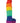 Colours Pride Edition Silicone Dildo - Multicolor/Rainbow - 5in