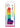 Colours Pride Edition Silicone Dildo - Multicolor/Rainbow - 5in