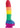 Colours Pride Edition Silicone Dildo - Multicolor/Rainbow - 8in