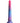 Colours Stacked Silicone Dildo - Blue/Pink - 12in