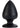 Colt XL Big Boy Silicone Butt Plug - Black - XLarge