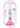 Cotton Candy Dirty Talk Fuck Me Silicone Dildo - Multicolor