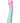 Cotton Candy Flufferella Rechargeable Silicone Vibrator - Aqua/Blue/Fuschia/Pink