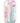Cotton Candy Pixie Dix Mini Silicone Dildo - Multicolor