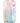 Cotton Candy Powder Puff Mini Silicone Dildo - Multicolor