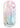 Cotton Candy Powder Puff Mini Silicone Dildo - Multicolor