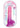 Cotton Candy Sugar Crush Silicone Dildo - Pink/Purple - 6in