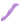 Couture Collection Dual Flickering Rechargeable Silicone Wand - Purple