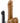 Loverboy Soccer Champ Vibrating Dildo with Balls - Brown/Caramel - 8in
