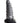 Creature Cocks Beastly Tapered Bumpy Silicone Dildo - Black/Silver - 8.25in