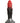 Creature Cocks Count Cockula Silicone Dildo - Black/Red