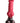 Creature Cocks Cujo Canine Silicone Dildo - Black/Red - Large