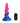 Creature Cocks Deluxe Lord Kraken Vibrating Rechargeable Silicone Glow In The Dark Dildo - Glow In The Dark/Multicolor
