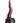 Creature Cocks Dragon Tongue Silicone Dildo - Black/Red