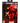 Creature Cocks Fire Hound Silicone Dildo - Black/Red - Small