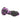 Creature Cocks Grim Silicone Dildo - Black/Purple