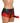 Creature Cocks Hell Hound Silicone Strap-On - Red