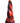 Creature Cocks Hell Kiss Twisted Tongues Silicone Dildo - Black/Red
