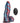 Creature Cocks Hydra X Vibrating Rechargeable Silicone Dildo with Remote - Blue/Red