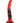 Creature Cocks King Cobra Long Silicone Dildo - Black/Red - Large - 14in