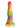 Creature Cocks Majestic Merman Silicone Dildo - Rainbow