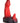 Creature Cocks Ogre Silicone Dildo - Black/Red