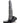 Creature Cocks The Gargoyle Rock Hard Silicone Dildo - Black/Silver - 9.3in