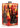 Creature Cocks Vulcan Silicone Dildo - Black/Red