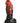 Creature Cocks Vulcan Silicone Dildo - Black/Red