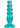Crystal Jellies Anal Delight Anal Plug - Teal - 5in