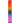 Crystal Jellies Dildo - Multicolor/Rainbow - 7.5in