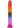 Crystal Jellies Dildo - Multicolor/Rainbow - 7.5in